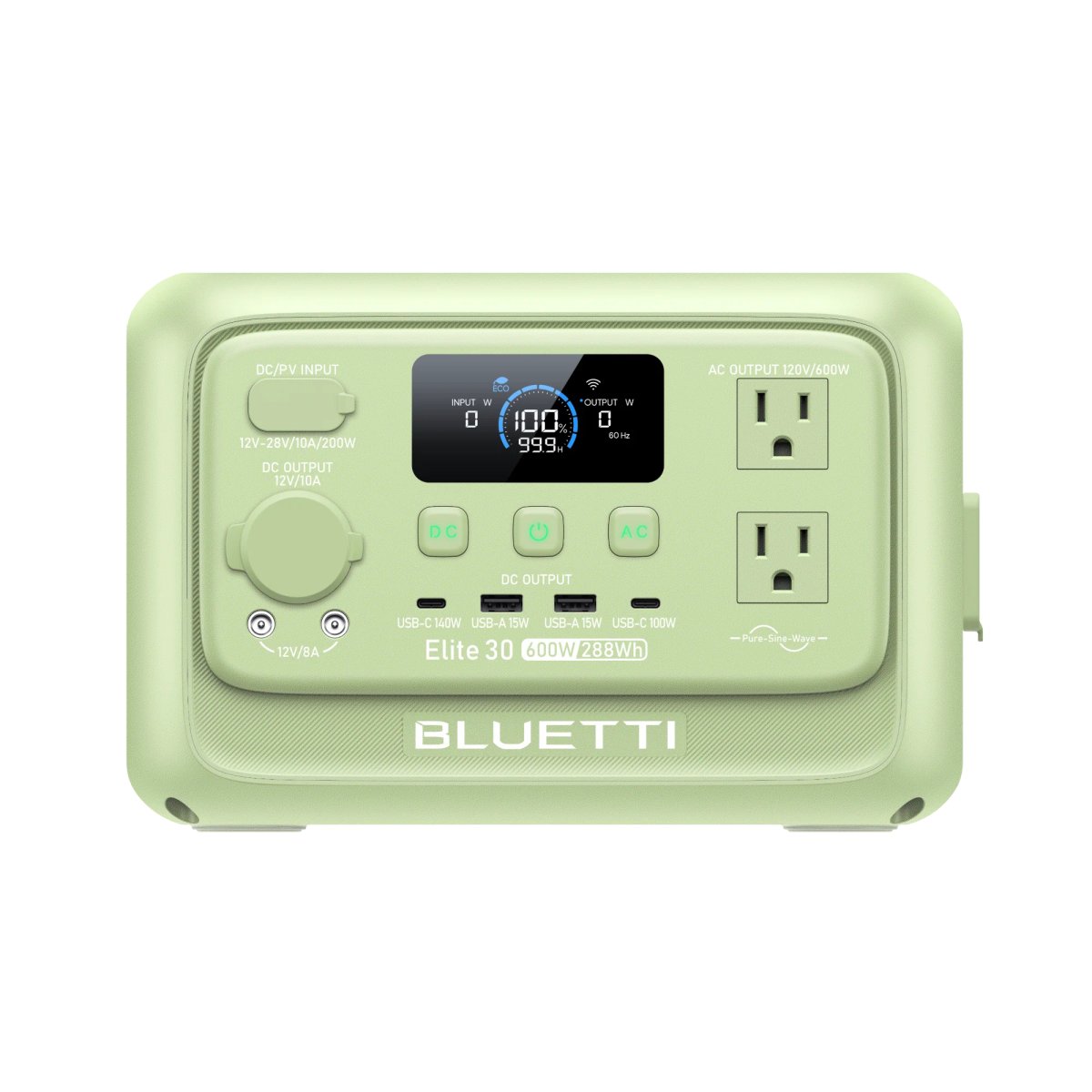 BLUETTI Elite 30 V2 Meadow Green - Elite 30 V2 Meadow Green