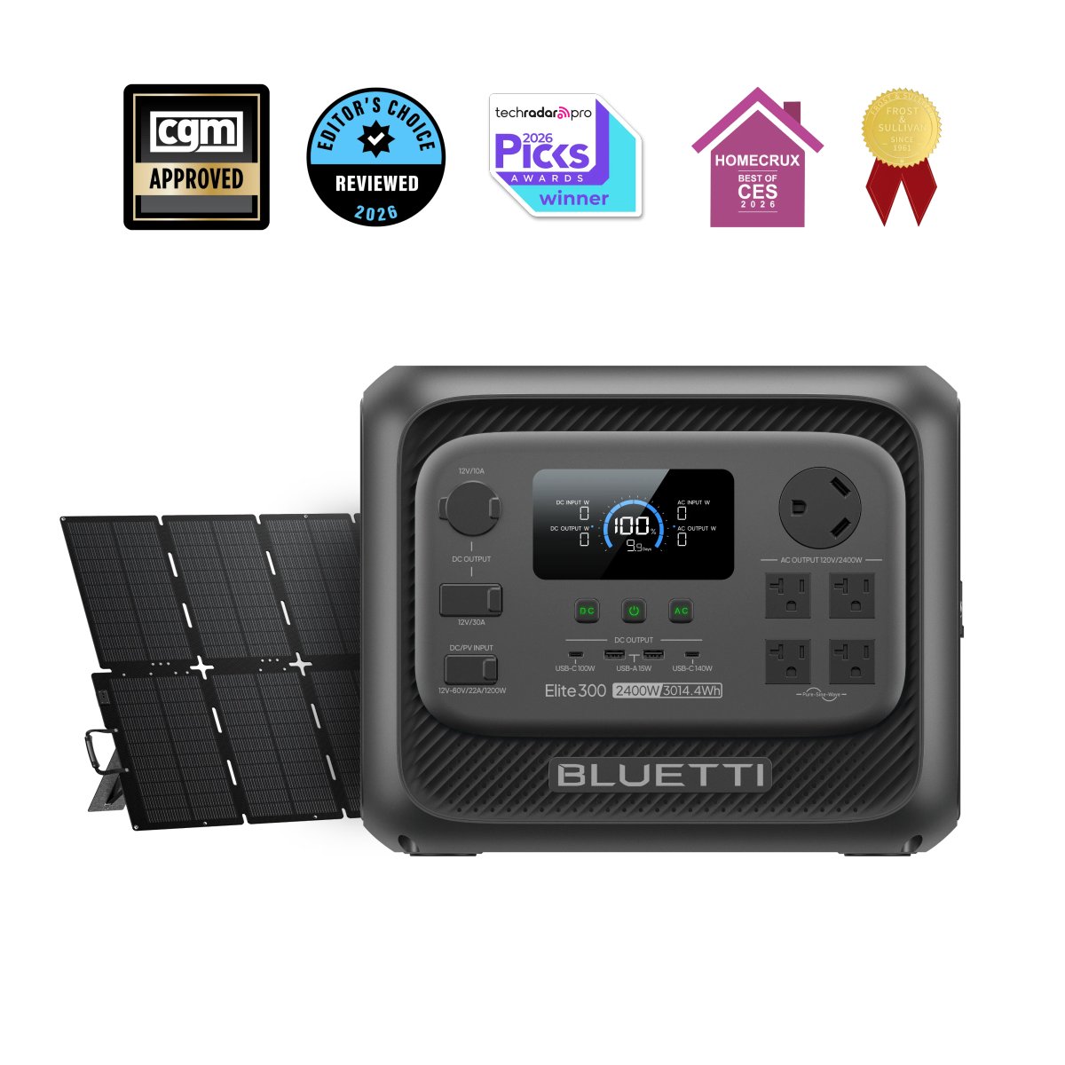 Elite 300+500W Solar Generator - Elite 300+500W Solar Generator