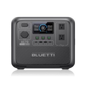 BLUETTI AC70 Portable Power Station | 1,000W, 768Wh