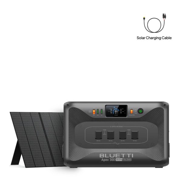 Apex 300+350W | 3,840W, 2,764.8Wh, 350W Solar Generator Kit - Apex 300+350W | 3,840W, 2,764.8Wh, 350W Solar Generator Kit