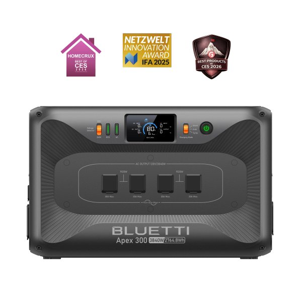 Apex 300 Versatile Power Station | 3,840W, 2,764.8Wh - Apex 300