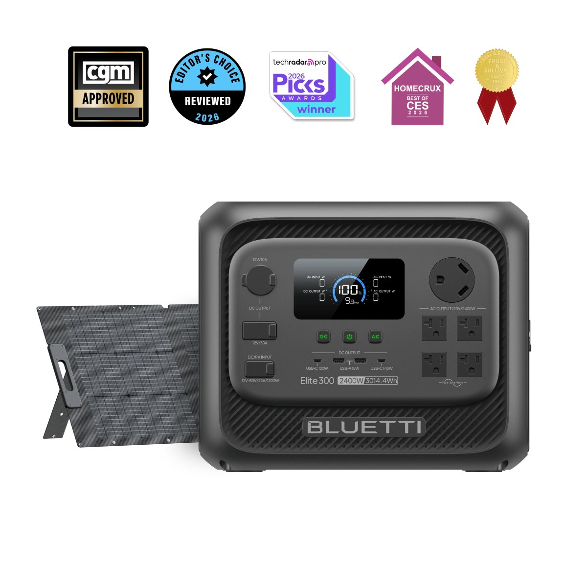 Elite 300+200W Solar Generator - Elite 300+200W Solar Generator